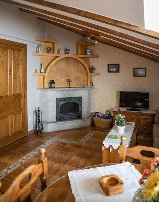 El Nido De Gredos Cuco Apartamento Con Chimenea นาวาร์เรดอนดา เด เกรโดส ภายนอก รูปภาพ